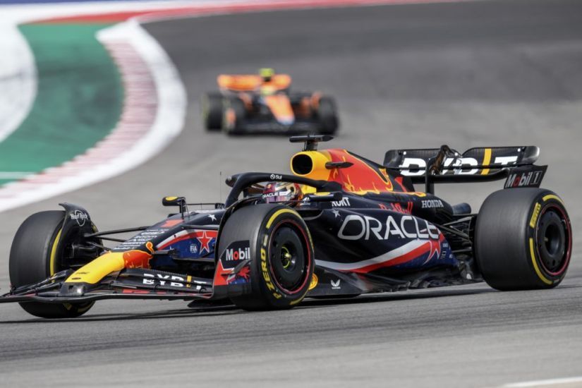 Max Verstappen Holds Off Lewis Hamilton Challenge To Win Us Sprint Race