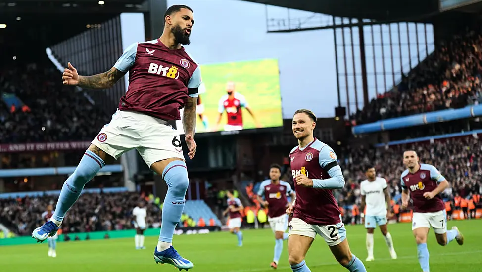 Douglas Luiz Brace Helps Aston Villa Brush Aside West Ham And Move Up To Fifth