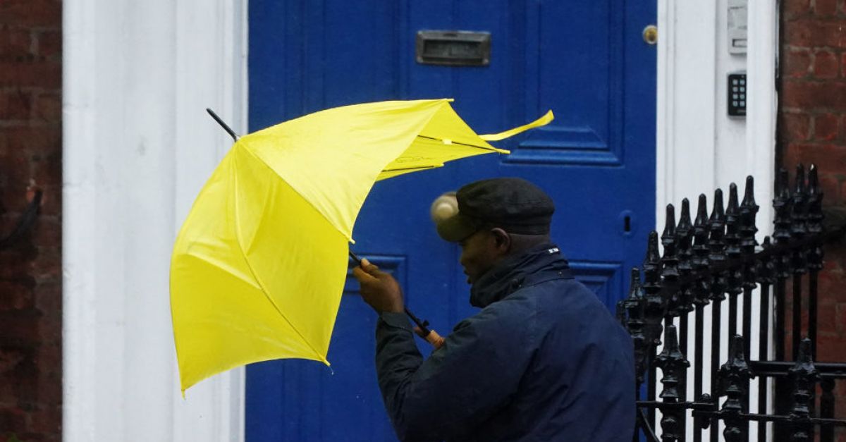 St Stephen’s Day weather: Met Éireann issues warning for heavy rain in two counties