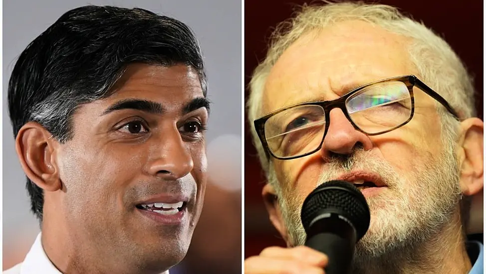 Rishi Sunak Duels With Jeremy Corbyn Over Past Description Of Hamas As ‘Friends’