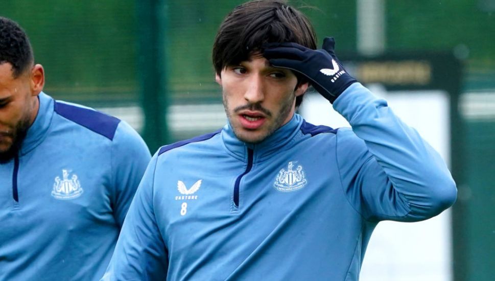 Sandro Tonali Trains With Newcastle Team Amid Betting Investigation In Italy