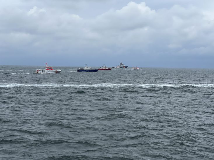 Germany Halts Search For Four Sailors Missing After Ships Collide In North Sea