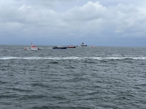 Germany Halts Search For Four Sailors Missing After Ships Collide In North Sea