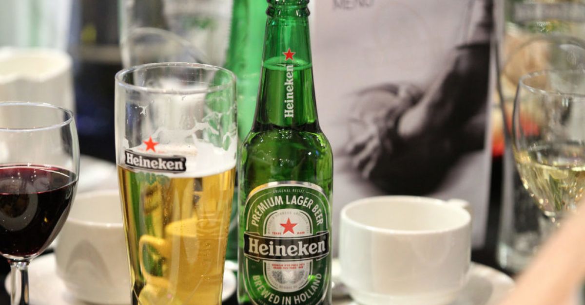 Heineken Ireland обяви че увеличава цената на своите бири Компанията ще