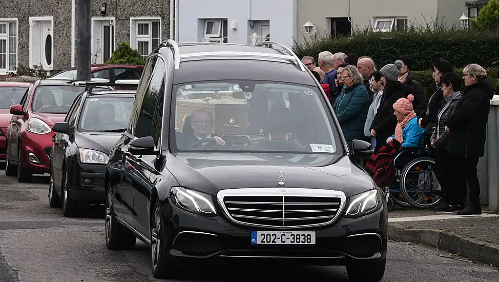 Tina Satchwell Funeral Cortege Passes Through Cork Home Town