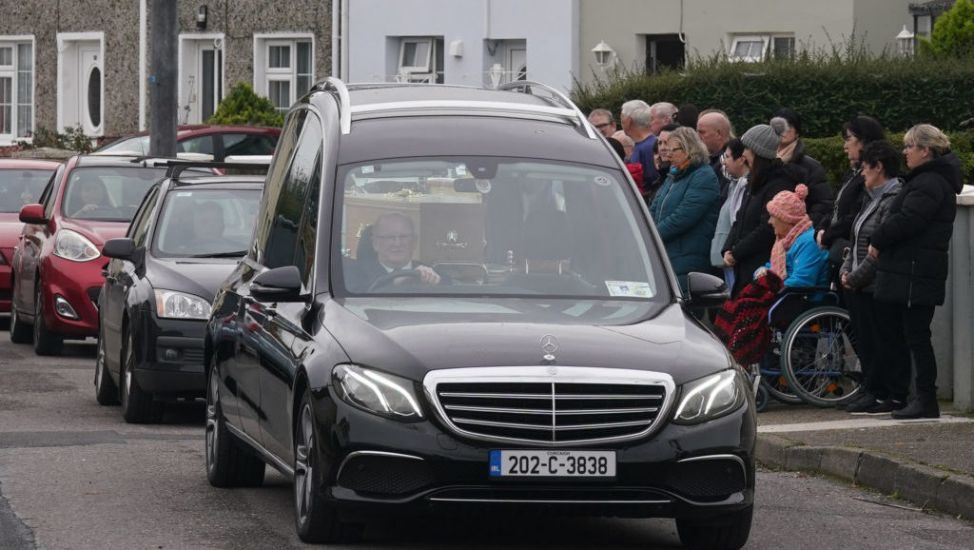 Tina Satchwell Funeral Cortege Passes Through Cork Home Town