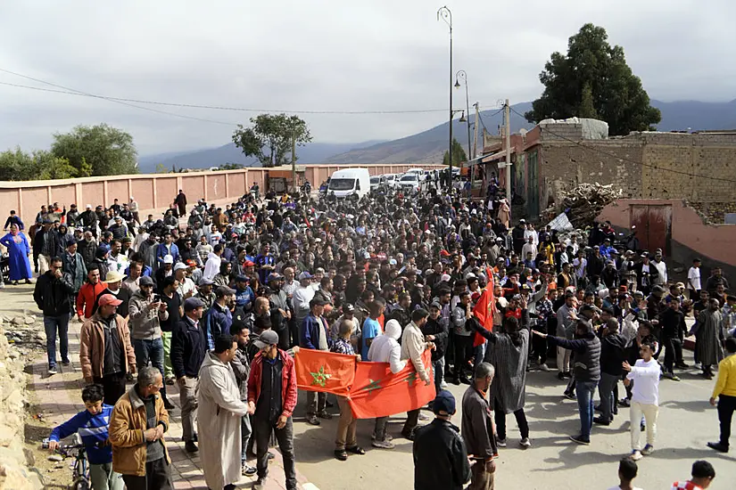 Angry Protesters Demand Promised Aid After Morocco Earthquake