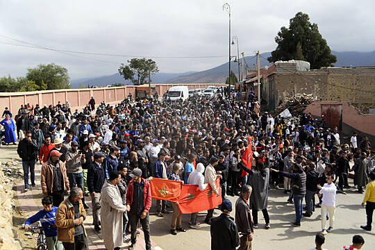 Angry Protesters Demand Promised Aid After Morocco Earthquake