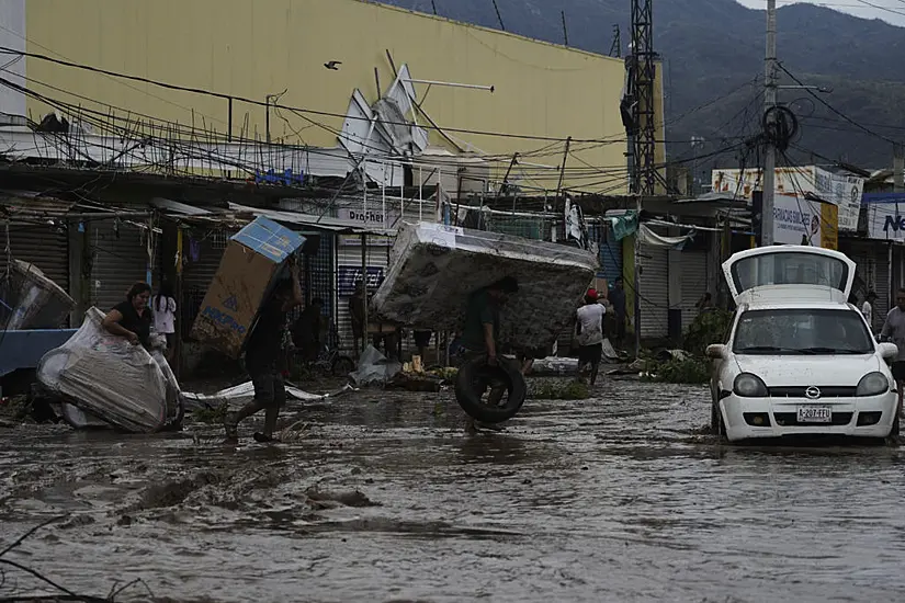 Hurricane Otis Unleashes Massive Flooding In Acapulco, Mexico