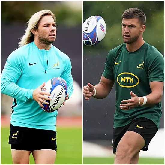 Faf De Klerk And Handre Pollard To Start For South Africa In World Cup Final