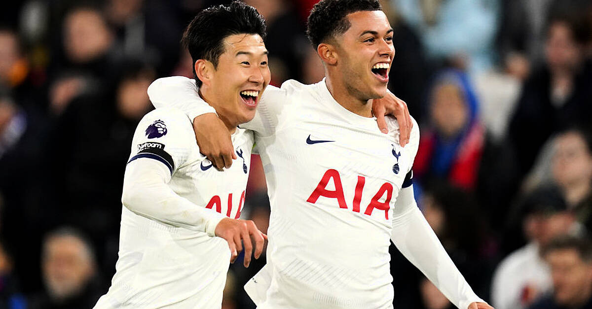 Match Action: Crystal Palace 1-2 Tottenham Hotspur 