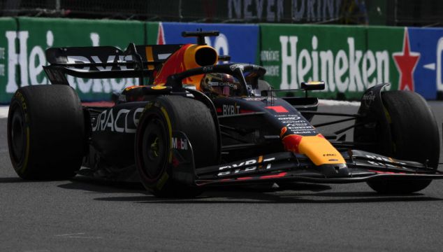 Max Verstappen Sets Fastest Time In Mexican Grand Prix Practice
