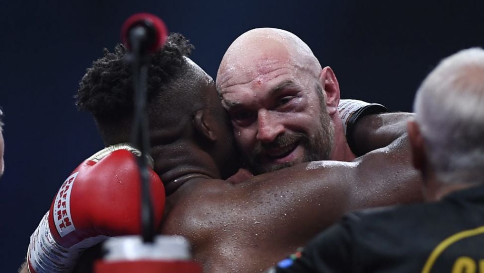 Tyson Fury Recovers From Knockdown In Split Decision Win Over Francis Ngannou