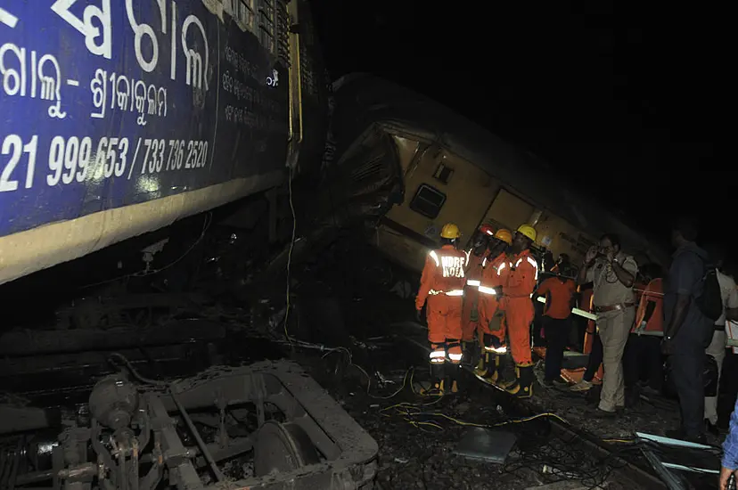 Six Killed And 40 Injured As Two Trains Collide In India