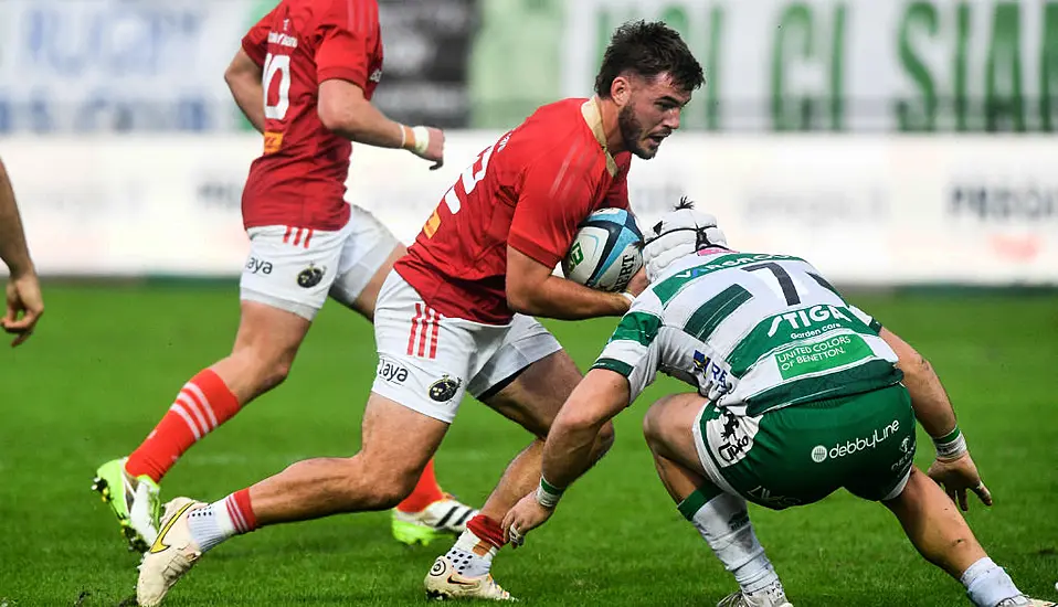 Thomas Ahern’s Last-Gasp Try Earns Munster Draw At Benetton