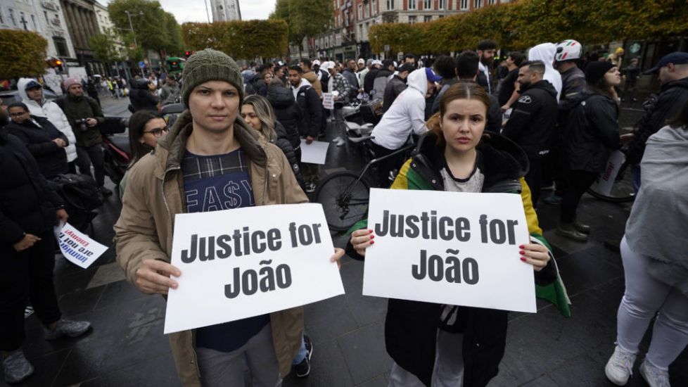 Protest Calls For Justice For Brazilian Man Involved In Collision With Garda Car