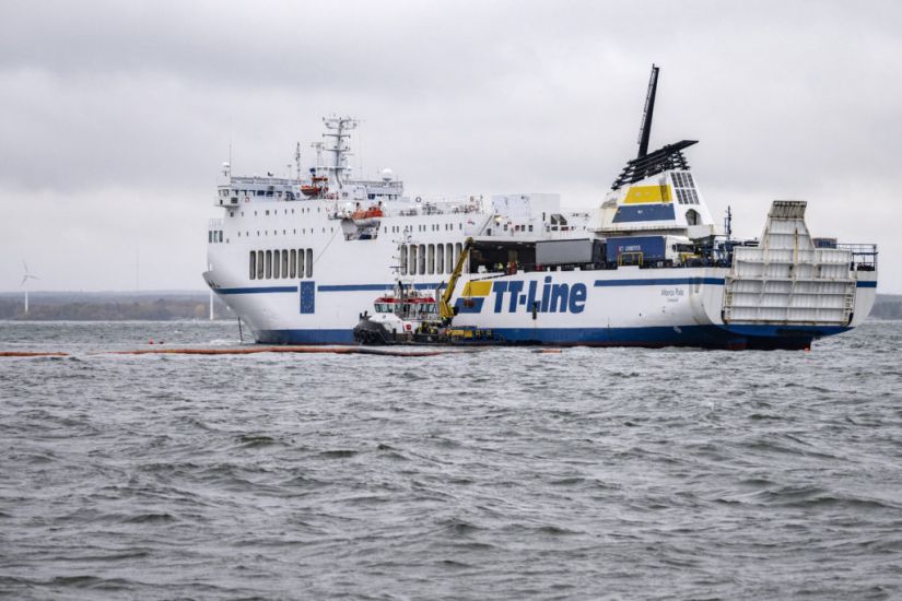 Ferry That Ran Aground Repeatedly Off Swedish Coast Is Leaking Oil