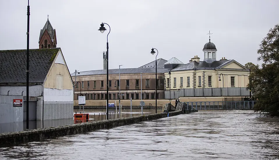 Major Rail Line Closed And Motorway Flooded As Storm Ciarán Approaches