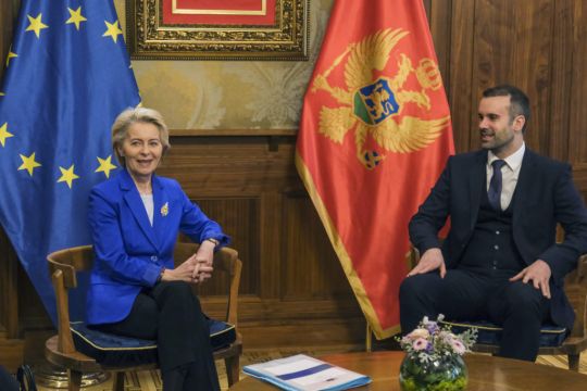 Montenegro Should Push Ahead With Bid To Join Eu, Says Von Der Leyen