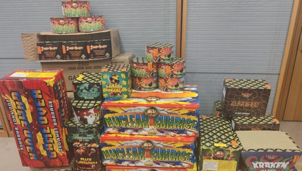 Gardaí Seize Fireworks Worth €8,000 In Finglas