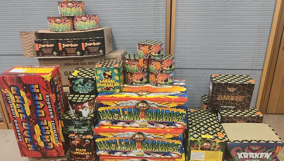 Gardaí Seize Fireworks Worth €8,000 In Finglas