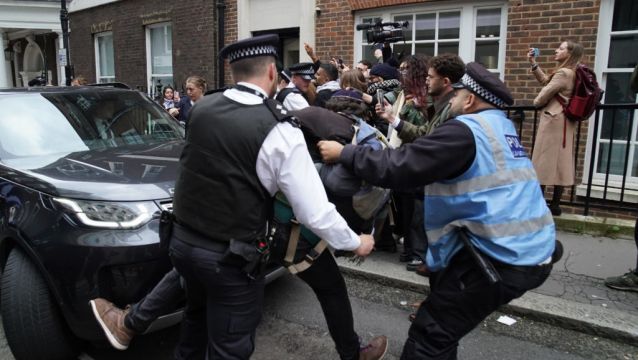 Protesters Mob Keir Starmer’s Car In Anger At His Stance On Israel-Hamas War