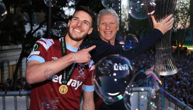 David Moyes Feels Declan Rice Should Be Welcomed Back When West Ham Host Arsenal