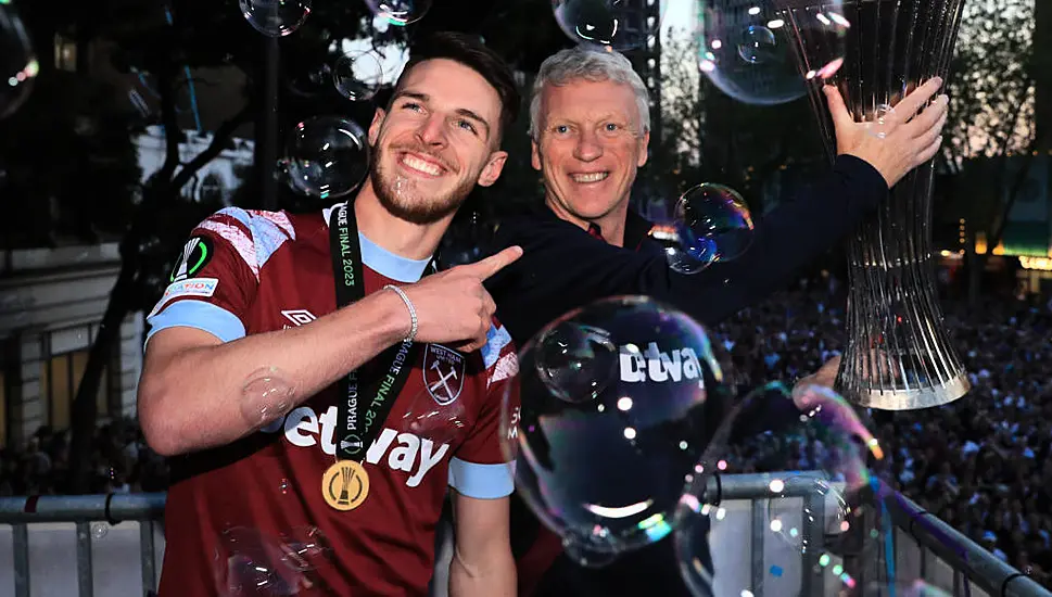 David Moyes Feels Declan Rice Should Be Welcomed Back When West Ham Host Arsenal