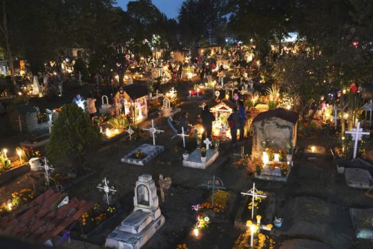 In Pictures: Mexicans Honour Lost Loved Ones On The Day Of The Dead