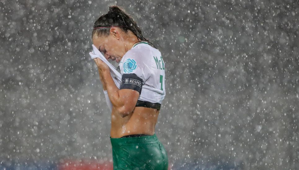 'Wettest Game In History': Flooded Pitch Fails To Dampen Spirits Of Ireland's Women