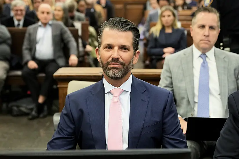 Donald Trump Jr Gives Evidence In Father’s Fraud Trial