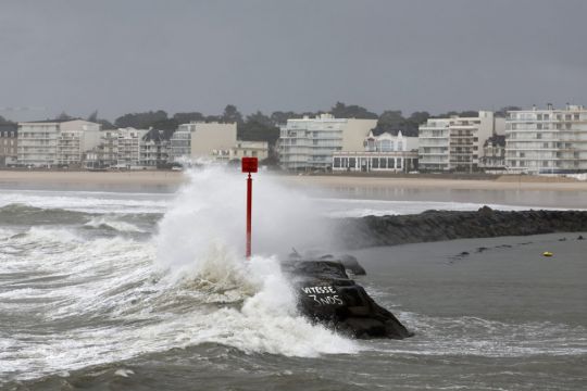Record Winds In France As Storm Ciarán Batters Western Europe