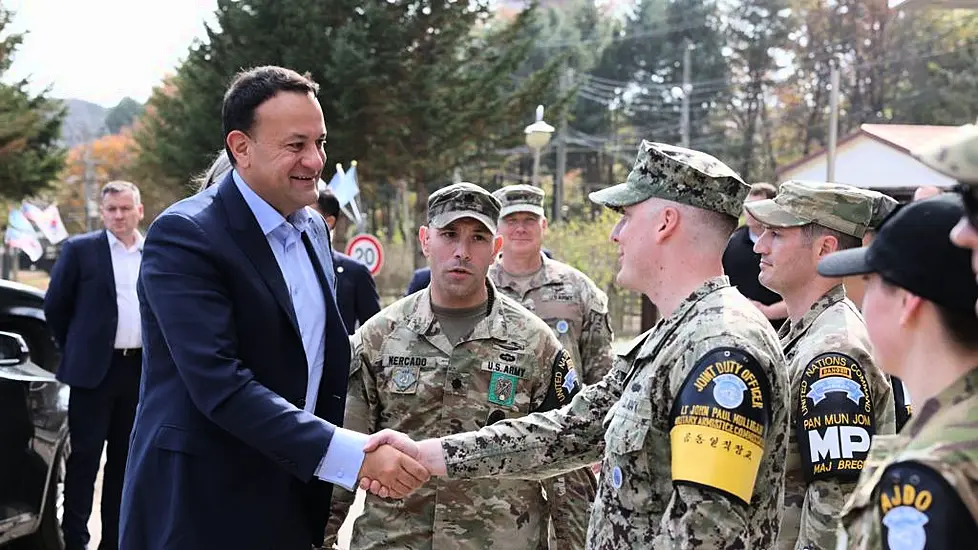 Varadkar Visits Demilitarised Zone During Trade Mission To South Korea