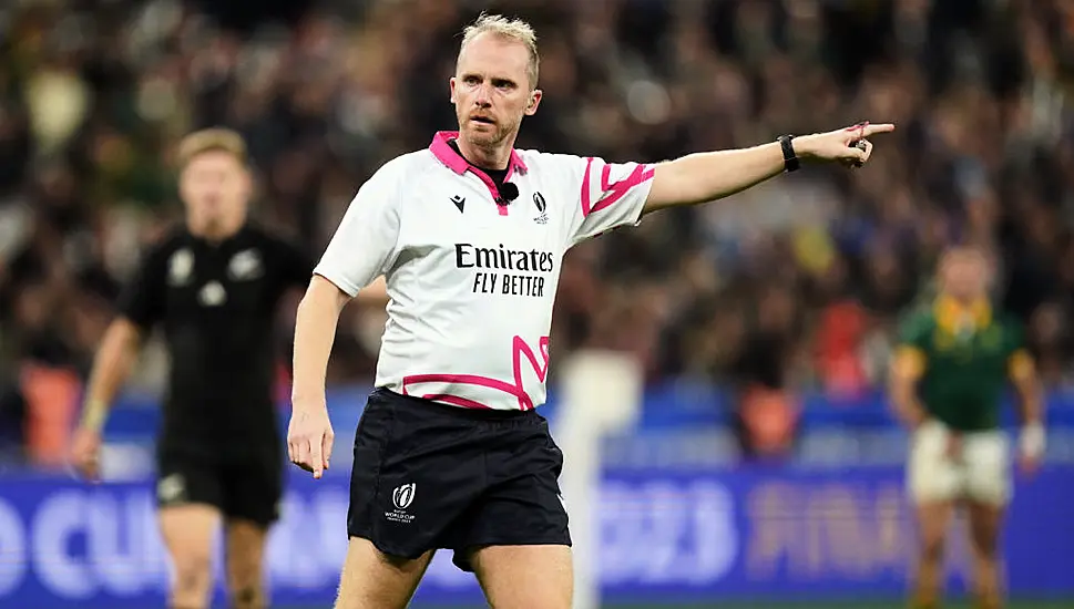 Rugby World Cup Final Referee Wayne Barnes Announces Retirement