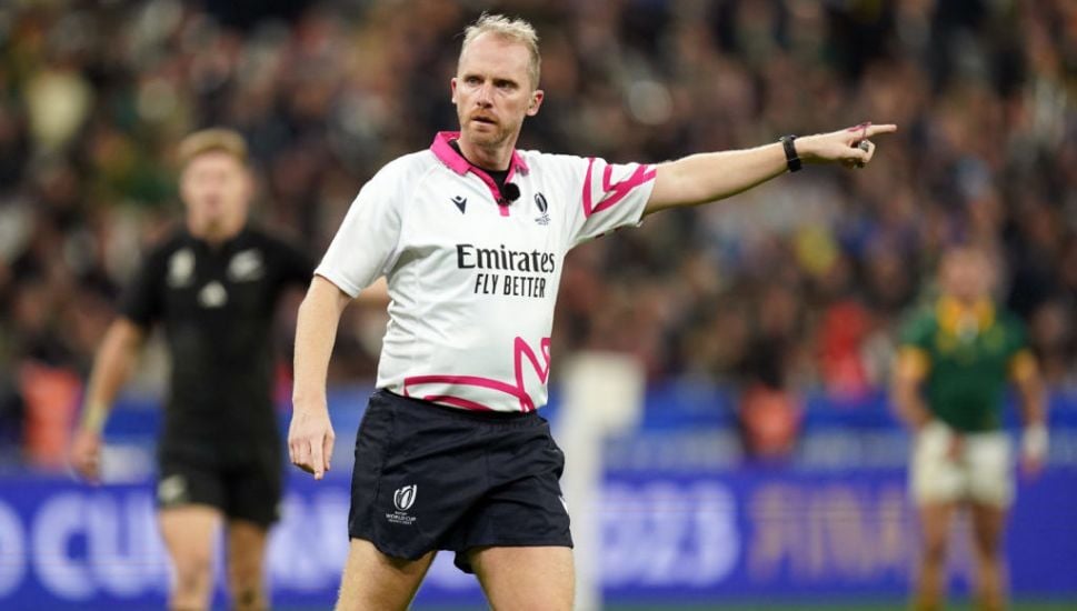 Rugby World Cup Final Referee Wayne Barnes Announces Retirement
