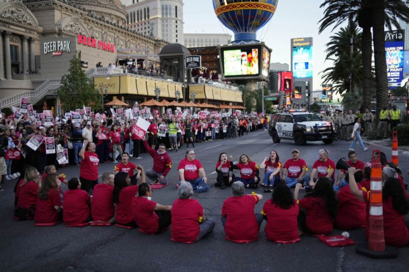 Las Vegas Hotel Workers Threaten Strike Which Could Impact Formula One Weekend
