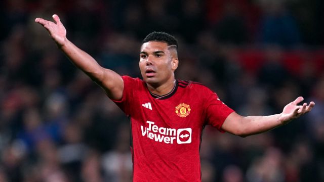 Man United Midfielder Casemiro Sidelined For ‘Several Weeks’ With Hamstring Injury