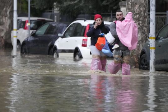 Storm Ciaran Brings Record Rainfall To Italy As European Death Toll Rises To 14