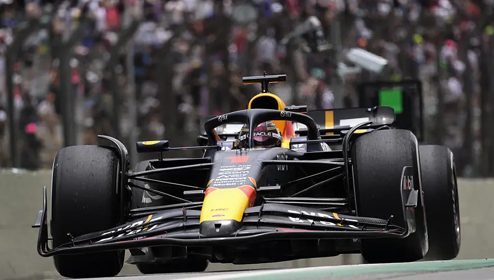 Max Verstappen On Pole As Storm Brings Red Flags Out At Interlagos