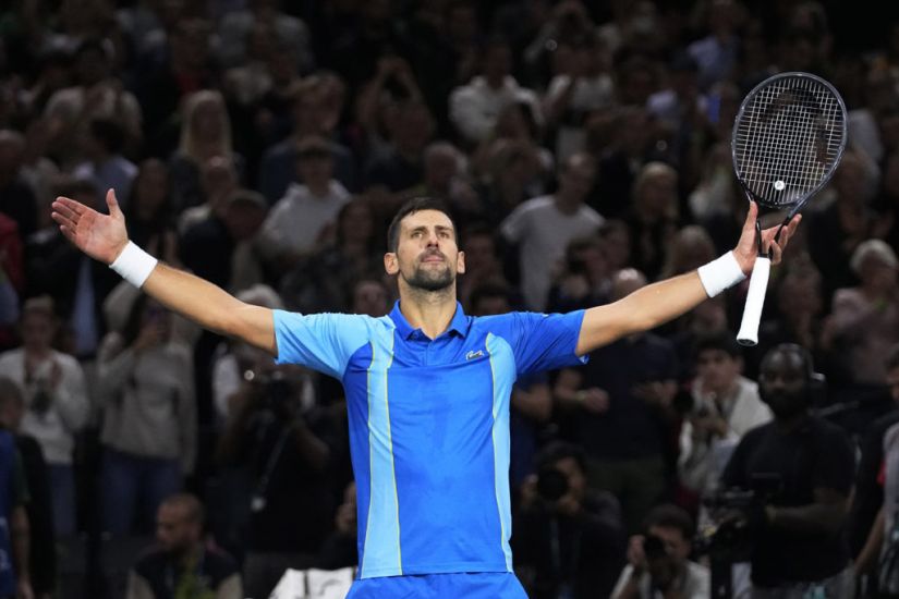 Novak Djokovic Overcomes Booing Crowd To Beat Holger Rune At Paris Masters