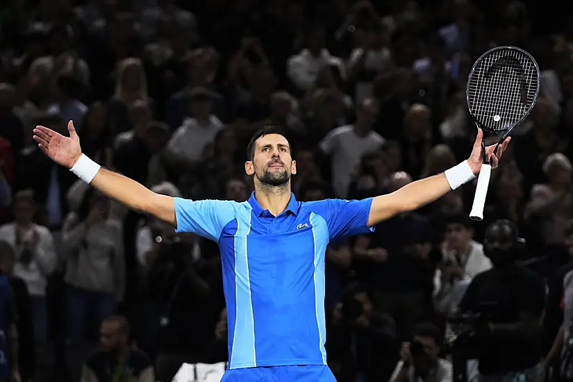 Novak Djokovic Overcomes Booing Crowd To Beat Holger Rune At Paris Masters