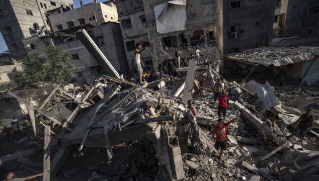 Israeli Strikes Kill Multiple Civilians At Shelters In Gaza Combat Zone