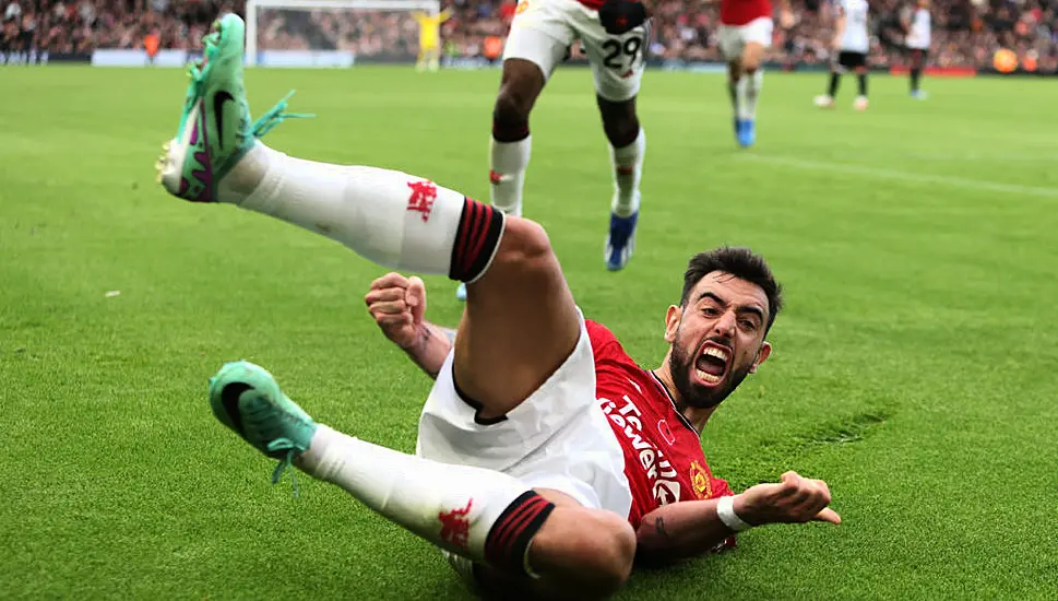 Bruno Fernandes Fires Injury-Time Winner For Man Utd At Fulham