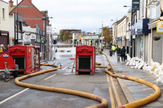 Operation To Clear Floodwaters Continues In Downpatrick