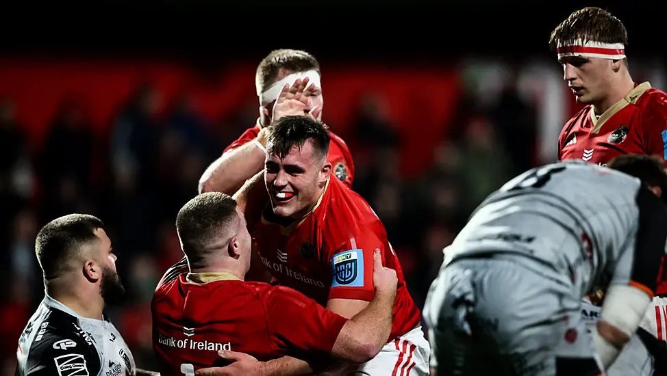 Munster Climb To Top Of Urc Table After Victory Over Dragons