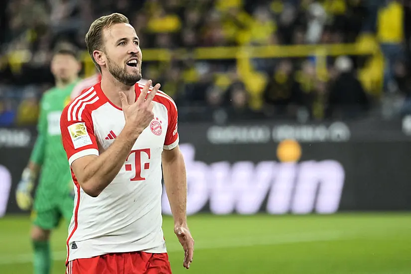 Harry Kane Scores Hat-Trick As Bayern Munich Hammer Borussia Dortmund