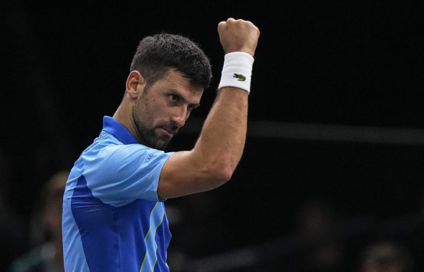 Novak Djokovic Battles Past Andrey Rublev To Reach Paris Masters Final