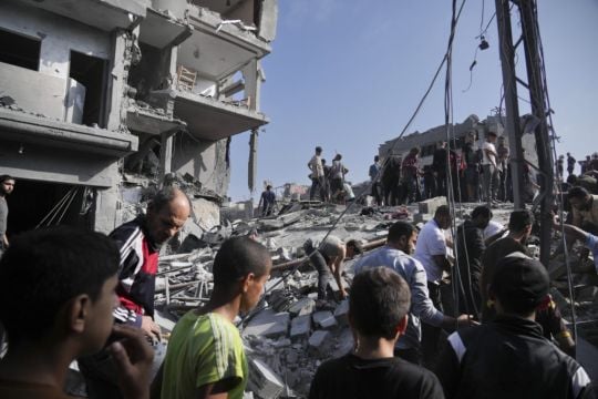 Warplanes Strike Gaza Refugee Camps As Israel Rejects Call To Suspend Fighting