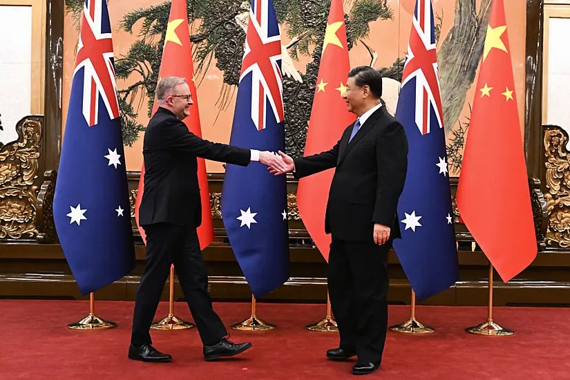 Australian Prime Minister Visits China In Bid To Improve Strained Relations