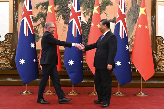 Australian Prime Minister Visits China In Bid To Improve Strained Relations